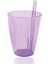 Şeffaf Pipetli Bardak -UR3132 1
