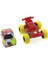 Die Cast Çizgi Film Desenli Sarı Teker Araba 2