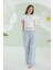 Mavi Crop Pijama Takım 1