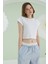 Mavi Crop Pijama Takım 2