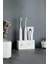 Modern Beton Diş Fırçalık | Elektrikli Fırça ve Macun Standı Banyo Organizeri 1
