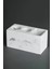 Modern Beton Diş Fırçalık | Elektrikli Fırça ve Macun Standı Banyo Organizeri 3