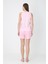 Pembe Çizgili Askılı Şortlu Pijama Takım 4