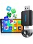Kablosuz Carplay & Android Auto Adaptörü 2si1 Arada Tak Çalıştır Mini Wifi Bluetooth Hızlı Bağlantı Kaliteli USB Montajsız Car Play 1