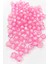 Küp Boncuk Içten Boncuklu Bileklik Çanta Boncuğu 10 mm 50 gr Pembe - BNC459 1