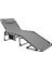 Kingcamp Magnolia B20 Premium 7 Kademeli Katlanır Dolgulu Şezlong Grey 1