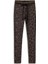 Leopar Desen Logo Jakarlı Tayt TW6250131006CD4 5