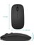Kablosuz Mouse Fare Şarjlı Bluetooth Wireless Çift Modlu Sessiz 4