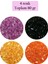 Kesme Cam Boncuk 2mm - 4 Renk - Toplam 80 Gram - BNC437 1