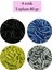 Uzun Boru Kesme Boncuk Çap 2mm Uzunluk 10 mm - 4 Renk - Toplam 80 Gram - BNC430 1