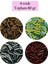 Uzun Boru Kesme Boncuk Çap 2mm Uzunluk 10 mm - 4 Renk - Toplam 80 Gram - BNC432 1