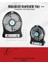 USB Girişli Taşınabilir Masaüstü Mini Fan – 3 Kademeli Hız, Şarjlı, Işıklı, Sessiz Çalışma 2