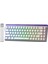 Hero 68 He Manyetik Klavye Rapid Trigger Black King Switch 8000Hz RGB Neon TKL Hot Swap Oyuncu Klavyesi Desenli Beyaz 1