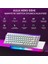 Hero 68 He Manyetik Klavye Rapid Trigger Jade King Switch 8000Hz RGB Neon TKL Hot Swap Oyuncu Klavyesi Beyaz 2