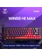Win68 He Max Manyetik Klavye Rapid Trigger Wing Chun Switch 8000Hz RGB TKL Hot Swap Oyuncu Klavyesi Kırmızı 2