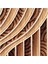 3 Boyutlu Ahşap Örgü Desenli Isı ve Ses Yalıtımlı Sağlıklı Tekstil Duvar Kağıdı 4
