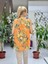 LS8819D Kolsuz Pamukketen Cepli Italyan Bluz Oranj 4