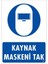 Kaynak Maskesi Uyarı Levhası 25X35 KOD20 1