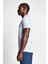 Beyaz Erkek Koşu Kısa Kollu T-Shirt 22B-1015 2