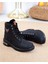 15440 Siyah Sıcak Astar Esnek Fermuarlı Çocuk Bot 1