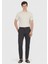 Koyu Gri Düz Dokuma Jogging Fit Casual Pantolon 1