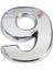 Krom Yapışkanlı 9 Rakamı 5 cm 1