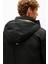 Erkek Regular Fit Kapüşonlu Isı Yalıtımlı Teknik Parka - Siyah 4