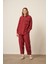 Kadın Modal Takım Bordo 31036 1