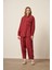 Kadın Modal Takım Bordo 31036 3
