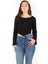 6552 (N-2034) Ispanyol Kol Bubble Raşel Crop Bluz 1