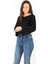 6552 (N-2034) Ispanyol Kol Bubble Raşel Crop Bluz 2