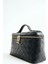 Fermuarlı Örme Deri Çanta Siyah 2