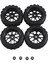 4pcs 12MM Altı Tekerlek Jantlar ve Od 2.59 Inç Rc Için 1/10 Yol Touring Arabası, C Için (Yurt Dışından) 1