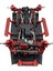 Rc Araba Yükseltme Ön Arka Aks Bağlantı Çubuk Sabitleme Koltuk Kiti Traxxas 1/10 Trx4 Huangbo 1/10 R1001 R1002 R1003 Rc Car B (Yurt Dışından) 4