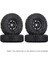 4pcs 85MM 1.55 Inç Kauçuk Tekerlek Lastikleri 1/10 Rc Paletli Araba Eksenel Yeti Jr RC4WD D90 Tf2 Tamiya CC01 LC70 Mst (Yurt Dışından) 4