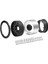4pcs 1.9 Metal Beadlock Tekerlek Hub Kıyısı 1/10 Rc Traxxas Trx4 SCX10 SCX10-II 90046 SCX10-III AXI03007 D90 Siyah (Yurt Dışından) 3