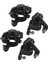 Direksiyon Knuckle C-Hub Taşıyıcı Arka Hub Taşıyıcı Wltoys 144001 144010 124016 124017 124019 Rc Araba Yedek Parçaları (Yurt Dışından) 2