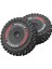 Wltoys Için 2pcs 124010 1/12 Rc Uzaktan Kumanda Araba Yedek Parçalar Lastik Setleri Drift Lastikleri, Ön Tekerlek, Siyah (Yurt Dışından) 1