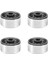 4pcs Derin Tabak Vagonu 1.9 Metal Beadlock Tekerlek Göbeği 1/10 Rc Paletli Eksenel SCX10 90046 Traxxas Trx4 RC4WD D90,2 (Yurt Dışından) 2