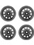 4pcs Derin Tabak Vagonu 1.9 Metal Beadlock Tekerlek Göbeği 1/10 Rc Paletli Eksenel SCX10 90046 Traxxas Trx4 RC4WD D90,2 (Yurt Dışından) 5