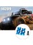 Rc Araç Metal Yükseltme Arka Tekerlek Kupası Mjx Hyper Go 1/14 14209 14210 H14BM Rc Araç Yükseltme Parçaları (Mavi) (Yurt Dışından) 4