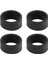 4pcs Wltoys Için Kauçuk Lastik Lastikleri Tekerlek K969 K989 P929 IW04M Awd IW02 Mini-Z Mini-D Mini-Q 1/28 Rc Drift Yarış Araba (Yurt Dışından) 3