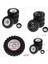 4pcs 1.9 Inç Metal Tekerlek 1/10 Rc Prıgler Trx4 SCX10 D90 4103 90046 Fr4 Fms Nt4-Beyaz (Yurt Dışından) 2