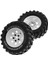 4pcs 1.9 Inç Metal Tekerlek 1/10 Rc Prıgler Trx4 SCX10 D90 4103 90046 Fr4 Fms Nt4-Beyaz (Yurt Dışından) 4