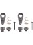 2 Set Servo Arm Servo Tasarrıcı Mjx Hepyer Için 16702 Set 16207 16208 16209 16210 H16 H16H H16E H16P Rc Araba Yedek Parçaları (Yurt Dışından) 2