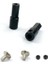 Wpl D12 Için 1/10 Rc Araç Yükseltme Parçaları Metal 5mm Ön Tekerlek Hub Hex Adaptörü Birleştirici ve Arka Akslı Şaft Adaptörü, A (Yurt Dışından) 3