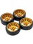 4pcs Sert Plastik Sürüklenme Lastik Lastik Metal Tekerlek Jant Wltoys Için 284131 K969 K989 P929 Mini-Z 1/28 Rc Araba Yükseltmeleri Parçalar, 4 (Yurt Dışından) 1