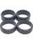 4pcs Sert Plastik Sürüklenme Lastik Lastik Metal Tekerlek Jant Wltoys Için 284131 K969 K989 P929 Mini-Z 1/28 Rc Araba Yükseltmeleri Parçalar, 4 (Yurt Dışından) 3