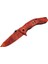 Skeon 7000B Kamp Çakı 20 cm Kırmızı Iske Desenli, 1