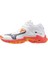 Wave Lightning Z8 Mıd Unisex Voleybol Ayakkabısı Beyaz / Turuncu 1